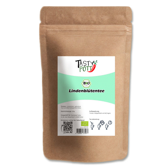 Tasty Pott Bio Lindenblütentee 200g Beutel - fit and life shop