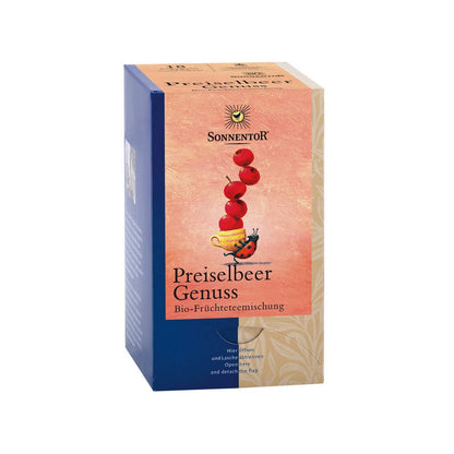 Sonnentor Bio Preiselbeer Genuss Früchtetee (ab 40g) - fit and life shop