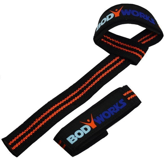 Power Straps - Padded Lifting Strap Zubehör Zughilfe Stoff Bodyworks - fit and life shop