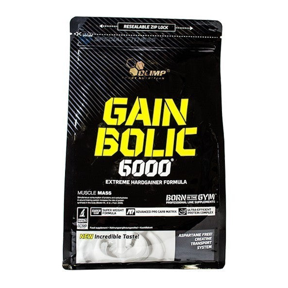 Olimp Gain Bolic 6000 Weight Gainer in 1000g, verschiedene Geschmäcker, Pulver für Muskelaufbau und Gewichtszunahme