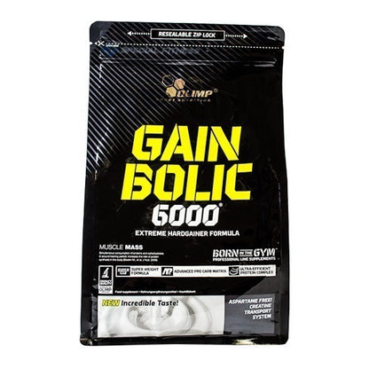 Olimp Gain Bolic 6000 Weight Gainer in 1000g, verschiedene Geschmäcker, Pulver für Muskelaufbau und Gewichtszunahme