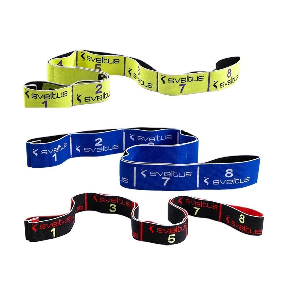Sveltus Elasitband 3er Kombi (10kg, 15kg, 20kg) - fit and life shop