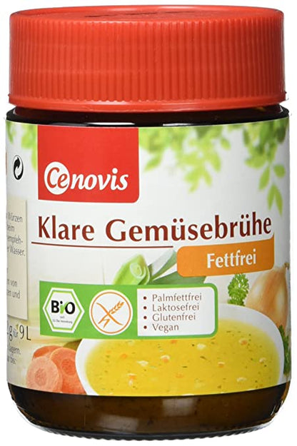 Cenovis Bio Gemüsebrühe fettfrei, vegan und glutenfrei, 162 g - fit and life shop