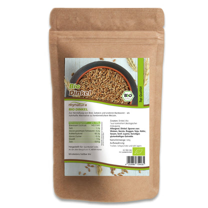 Mynatura Bio Dinkel – Ganz  in verschiedenen Größen