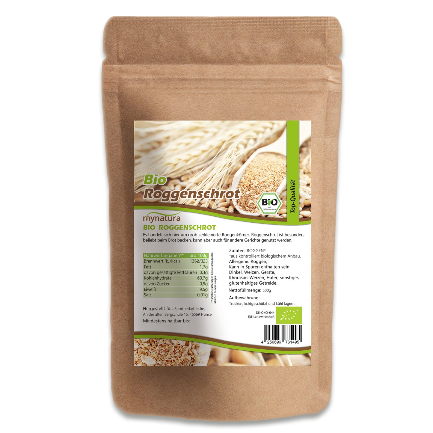 Mynatura Bio Roggenschrot - 1000g