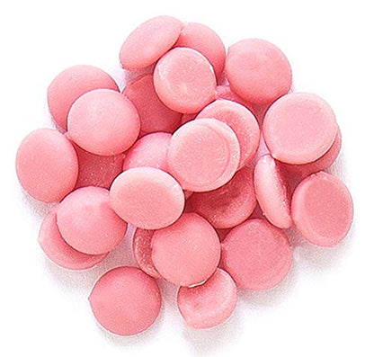 Callebaut Strawberry Flavoured Chocolate Drops - Pack Size = 1x2.5kg