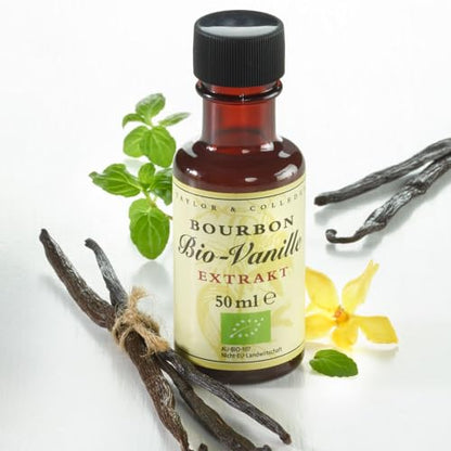 Taylor & Colledge Bio-Vanilleextrakt – 50 ml