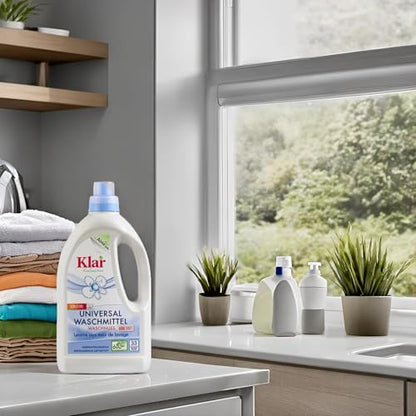 Klar eco Sensitive Universalwaschmittel Waschnuss 1,5l, ohne Duft, 33 Waschladungen