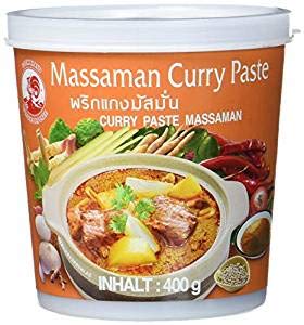 Cock Brand - Probierset Currypasten - 5er Pack (5 x 400g) - 5 Sorten, je 1 Dose