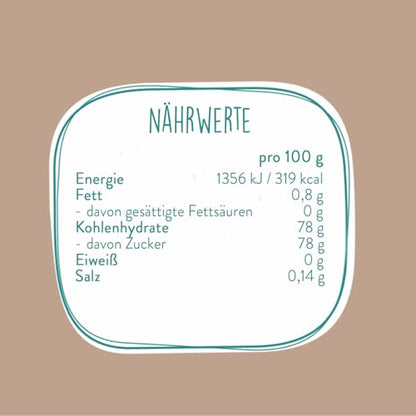 BORCHERS Bio Kokosblütensirup, Naturbelassener Kokosblütensirup aus der Kokospalme 250g, Karamellnote, Zuckeralternative, Vegan, Bio-Qualität, zum Süßen und Verfeinern