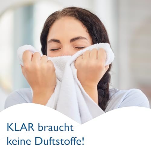 Klar eco Sensitive Universalwaschmittel Waschnuss Nachfüllbeutel 1,5l, ohne Duft, für Allergiker