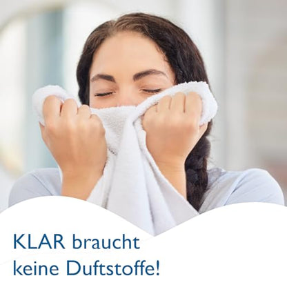 Klar eco Sensitive Universalwaschmittel Waschnuss Nachfüllbeutel 1,5l, ohne Duft, für Allergiker