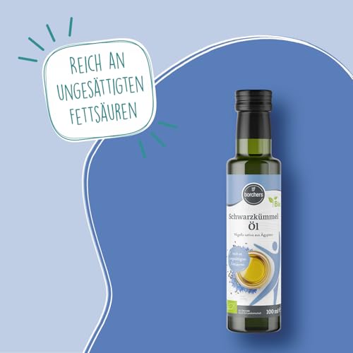 borchers Bio Schwarzkümmelöl | Bio | Vegan | 100 ml