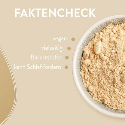 BORCHERS Bio Ashwagandha Pulver 150g, Ballaststoffreich, vielseitig einsetzbar, ideal für Mondmilch, Superfood für Drinks, Smoothies, Müsli & Joghurt