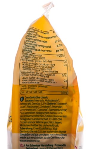 Naturata Gemüsebrühe classic, Nachfüllbeutel 500g