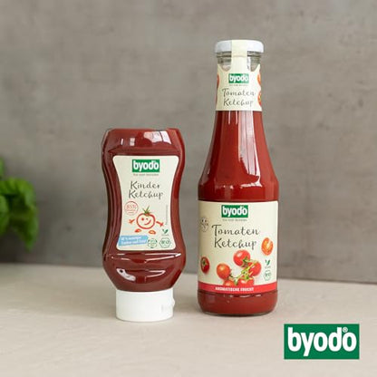 Byodo  Bio-Tomaten Ketchup von - Agavendicksaft gesüßt, Vegan, 500 ml