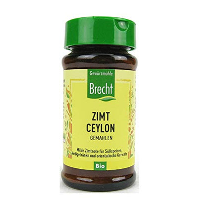 Brecht Zimt Ceylon gemahlen - Glas 1 x 27 g