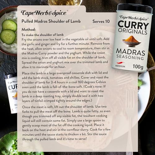 Cape Herb & Spice Curry Original Madras, 100g