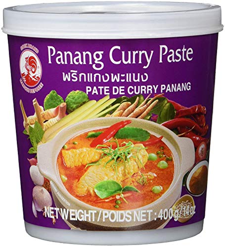 Cock Brand - Probierset Currypasten - 5er Pack (5 x 400g) - 5 Sorten, je 1 Dose