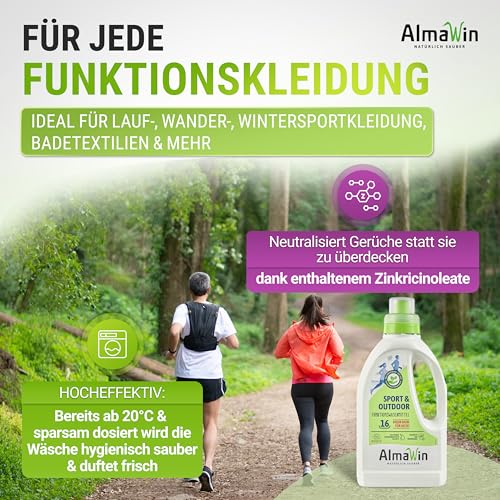 AlmaWin Sportwaschmittel - flüssig