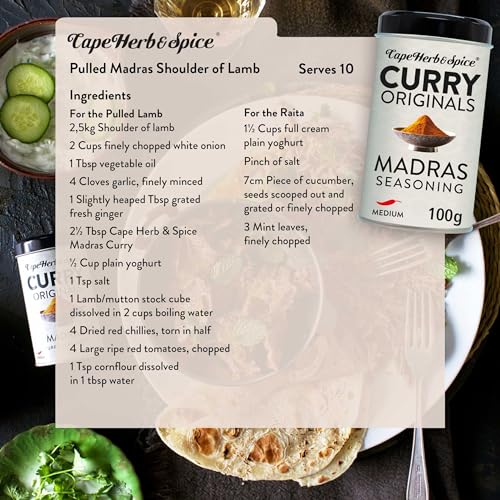 Cape Herb & Spice Curry Original Madras, 100g