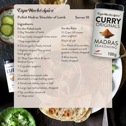 Cape Herb & Spice Curry Original Madras, 100g
