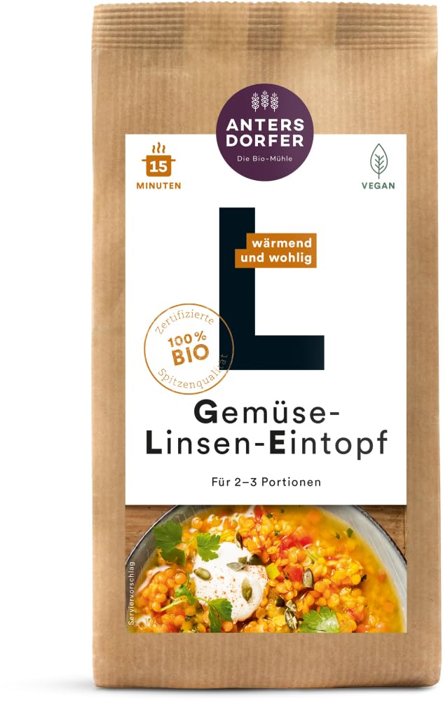 Antersdorfer - Die Bio-Mühle Bio Gemüse-Linsen-Eintopf 150g
