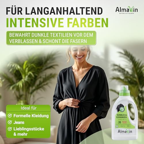 AlmaWin Waschmittel Schwarze Wäsche