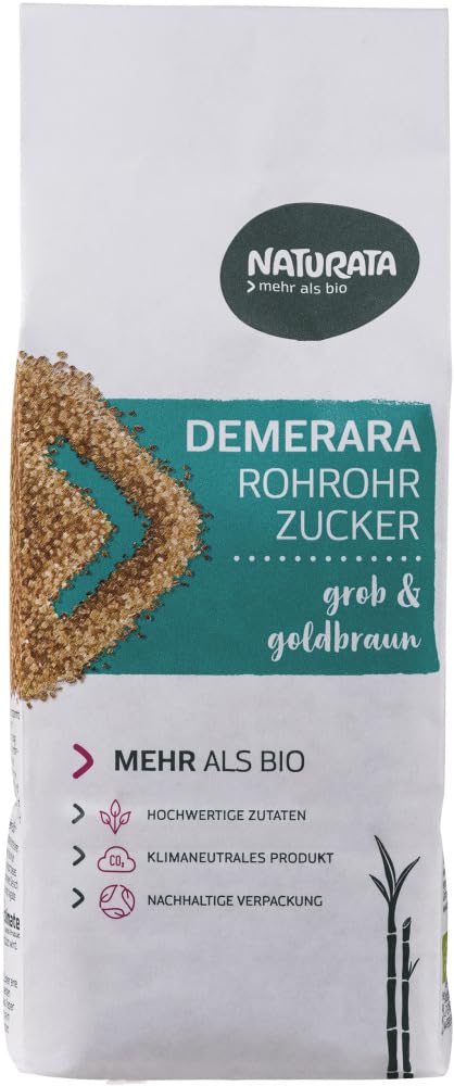 Natura Demerana Rohrohzucker, 1000 g