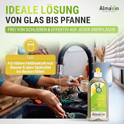 AlmaWin Spülmittel Zitronengras