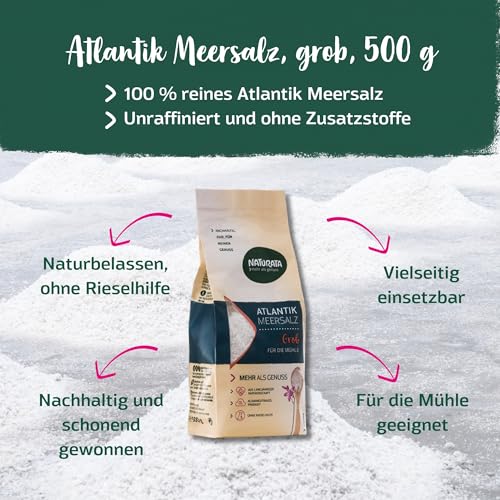 Naturata Atlantik Meersalz - Grob 500g