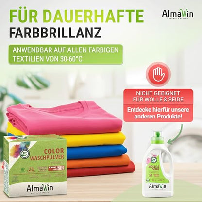 AlmaWin Color Waschpulver Lindenblüten