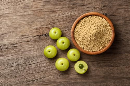 Mynatura Bio Amla Pulver - Amalakibeeren gemahlen | Amalaki | Beutel