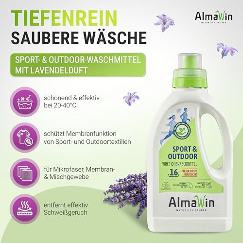AlmaWin Sportwaschmittel - flüssig