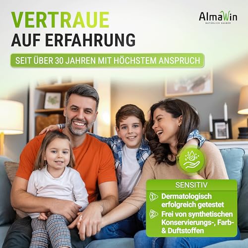 AlmaWin Color Waschmittel Flüssig - mit Lindenblüten