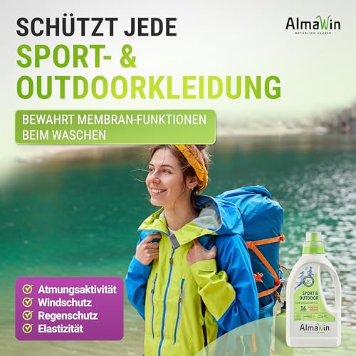 AlmaWin Sportwaschmittel - flüssig