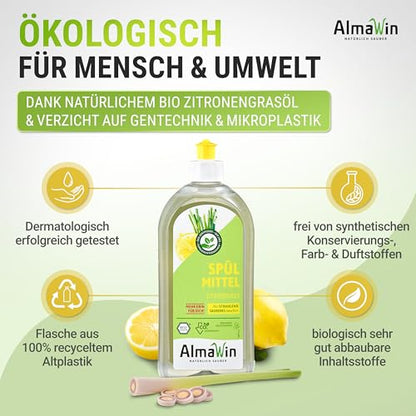AlmaWin Spülmittel Zitronengras