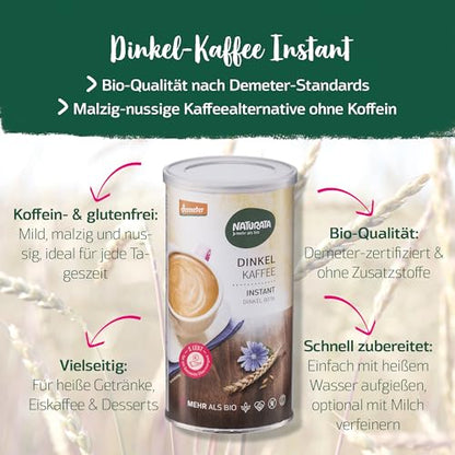 Naturata Demeter Bio Dinkelkaffee instant Dose 75 g