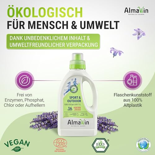 AlmaWin Sportwaschmittel - flüssig