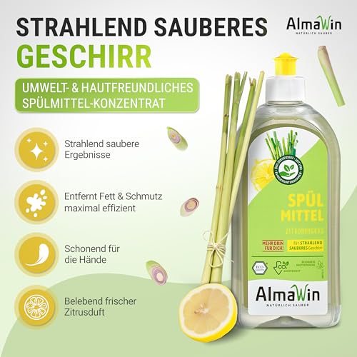 AlmaWin Spülmittel Zitronengras