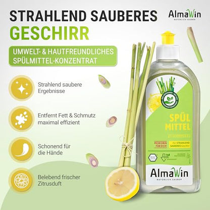 AlmaWin Spülmittel Zitronengras