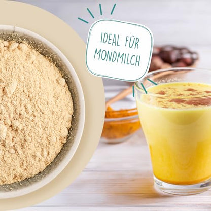 BORCHERS Bio Ashwagandha Pulver 150g, Ballaststoffreich, vielseitig einsetzbar, ideal für Mondmilch, Superfood für Drinks, Smoothies, Müsli & Joghurt