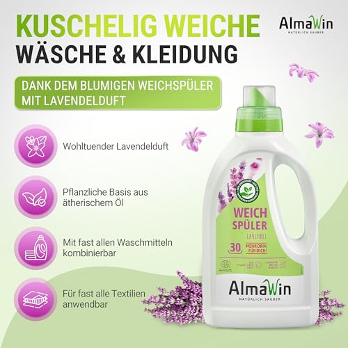 AlmaWin Weichspüler Lavendel