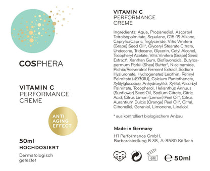 Cosphera Vitamin C Performance Creme - 50ml