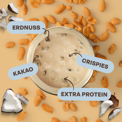 Gain Kitchen Erdnussbutter Protein Creme 3x265g