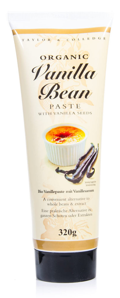 Taylor & Colledge Bio-Vanillepaste – 320 g