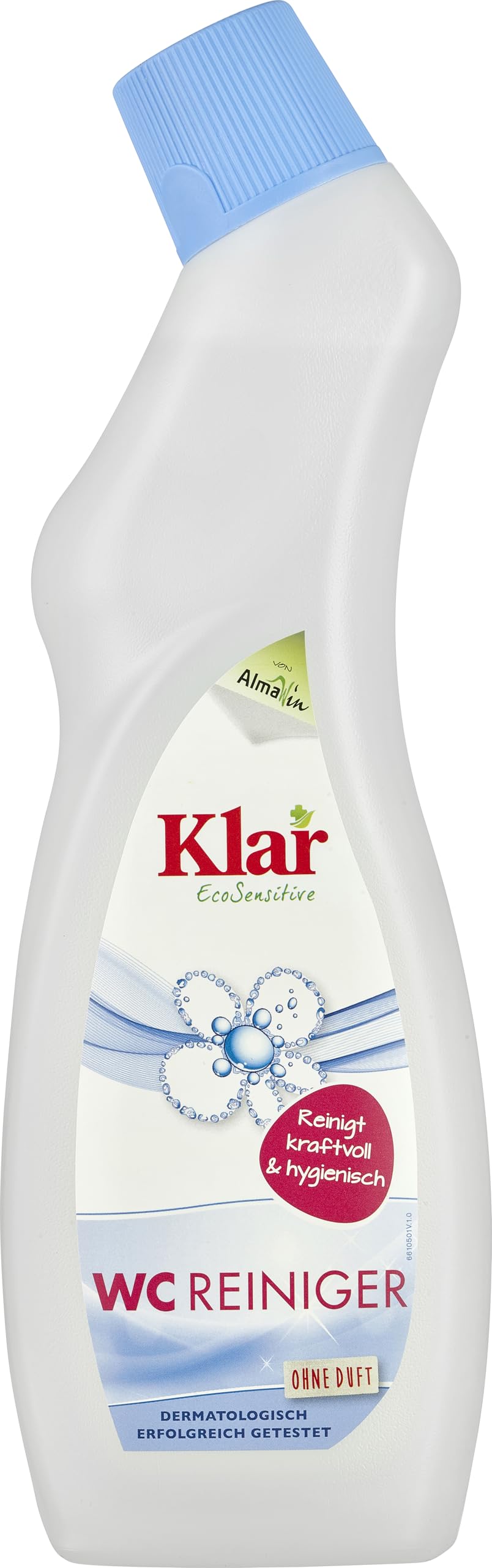 Klar eco Sensitive WC Reiniger 750ml, ohne Duft, für Toiletten & Urinale