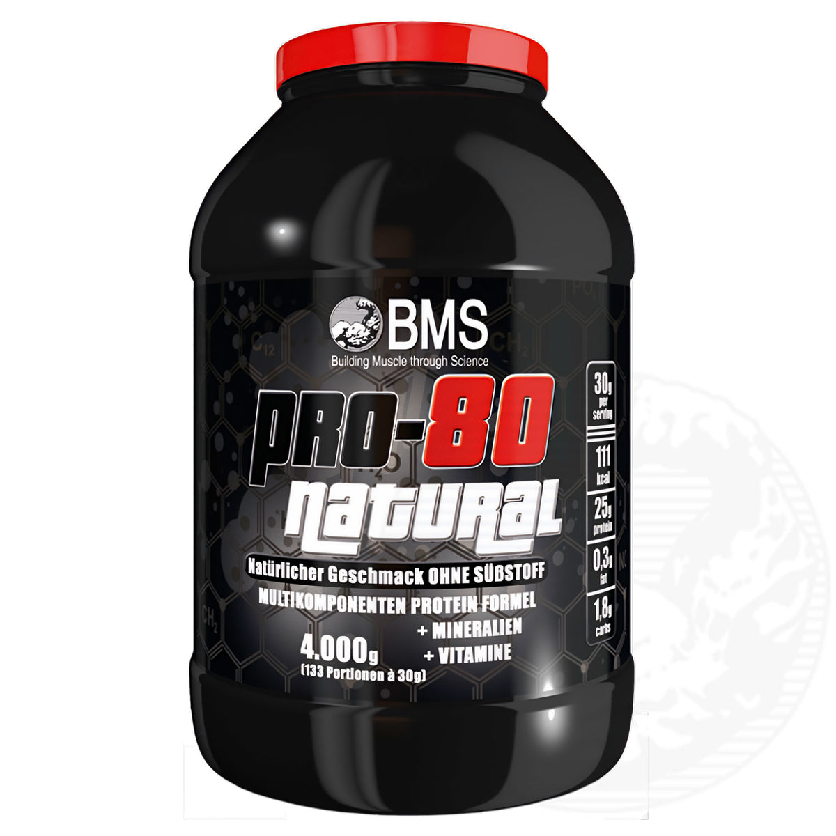 BMS Professional Protein 80 NATURAL 4kg - fit and life shop