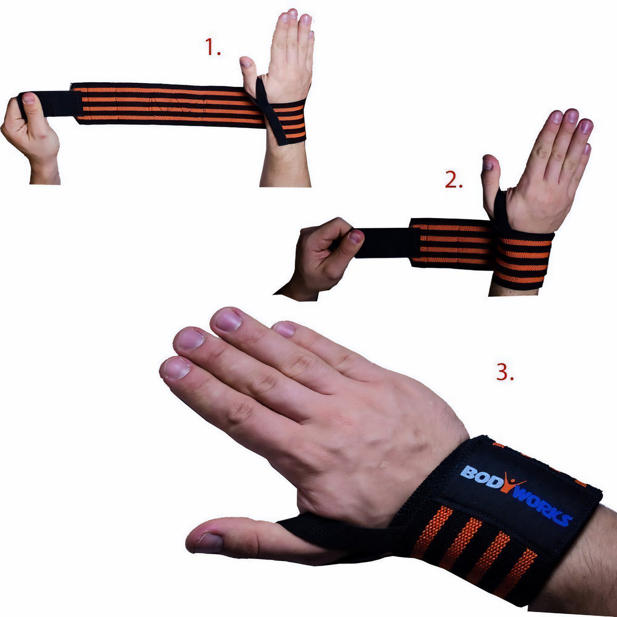 Handgelenkbandage Set mit Griffpolster von Bodyworks - fit and life shop