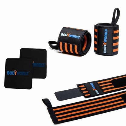 Handgelenkbandage Set mit Griffpolster von Bodyworks - fit and life shop